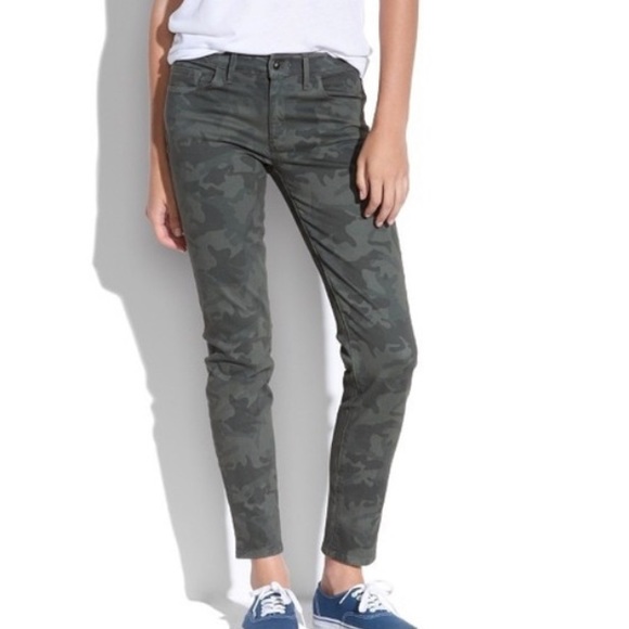 madewell camo jeans